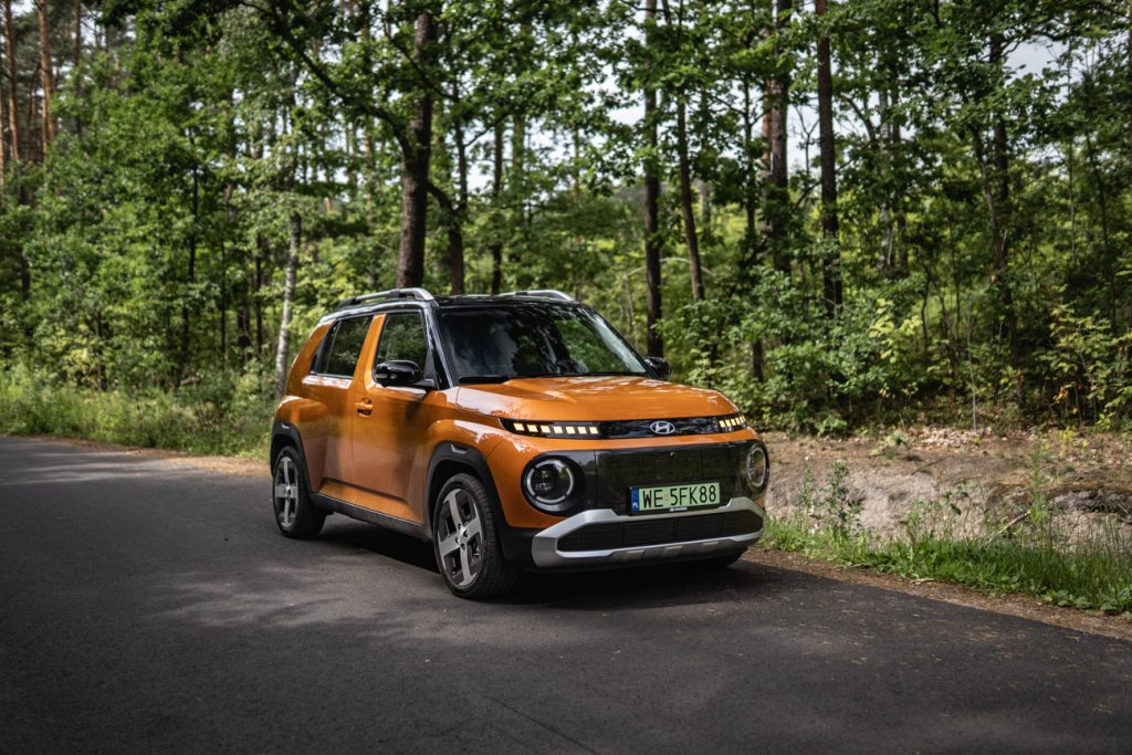 Samochód Hyundai Inster Smart przód.